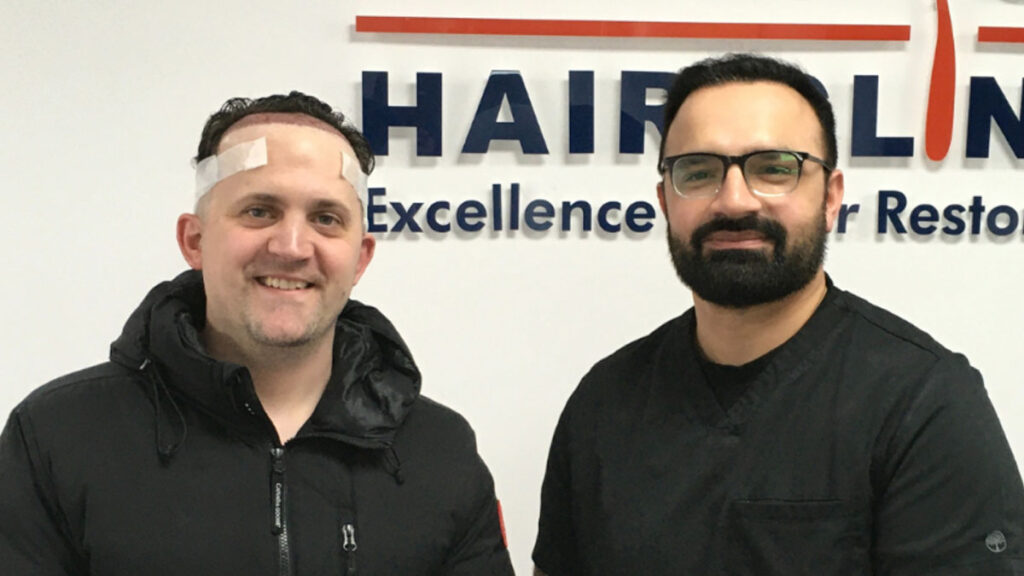 Celebrity Chef Jon Watts - Dr Zabeeh - British Hair Clinic