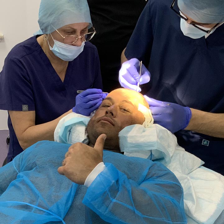 Hair Transplant Day - What to Expect - British Hair Clinic