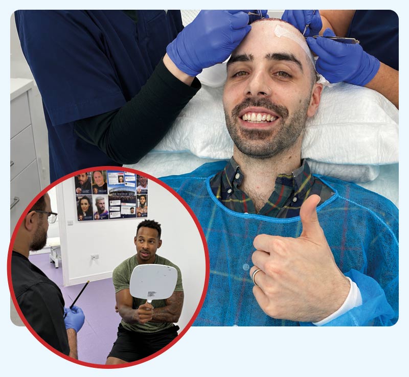 Hair Transplant Consultation - Best Hair Clinic UK - UK - British Hair Clinic
